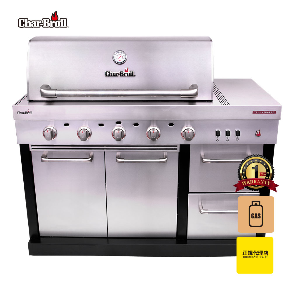 【クーポン配布中】BBQコンロ　メダリオン・アウトドアキッチン5バーナーガスグリルモジュール(Medallion Modular Outdoor Kitchen 5-Burner Gas Grill)　チャーブロイル(Char-Broil)