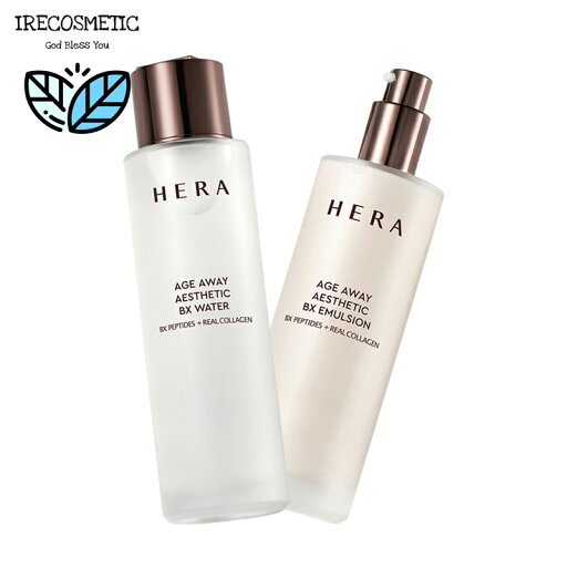 \HERA/エイジアウェイ エステティックBX ウォーター 150ml / エマルジョン 120ml / 化粧水 / 乳液 /美容液 /デパコス/アンチエイジング / スキンケア / 韓国コスメ / ヘラ / AGE AWAY AESTHETIC BX WATER / EMULSION \HERA/エイジアウェイ エステティックBX ウォーター 150ml / エマルジョン 120ml / 化粧水 / 乳液 /美容液 /デパコス/アンチエイジング / スキンケア / 韓国コスメ / ヘラ / AGE AWAY AESTHETIC BX WATER / EMULSION