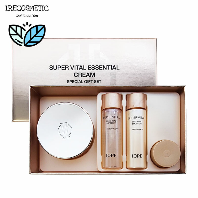 Other - ＼アイオペ／スーパーバイタルエッセンシャルクリーム 企画セット 【本品50mL+贈呈品】/韓国コスメ /保湿/エイジングケア/スキンケア/IOPE/Super Vital Essential Cream Set