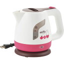 ミッフィー 電気ケトル 0.8l ブラウン×ピンク コンセント式 家庭用 結婚 引っ越し お祝い 誕生日 ギフト お返し