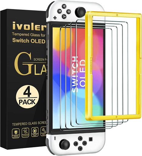 switch 有機el ガラスフィルム 用 4枚入り Switch 有機EL モデル 対応 改良モデル ガラスフィルム スイッチ 保護フィルム ガイド枠付き 9H 3Dラウンドエッジ加工 撥水撥油 指紋防止 飛散防止 貼付道具付 自己吸着 気泡防止 極薄 switch 有機el ガラスフィルム 用 4枚入り Switch 有機EL モデル 対応 改良モデル ガラスフィルム スイッチ 保護フィルム ガイド枠付き 9H 3Dラウンドエッジ加工 撥水撥油 指紋防止 飛散防止 貼付道具付 自己吸着 気泡防止 極薄