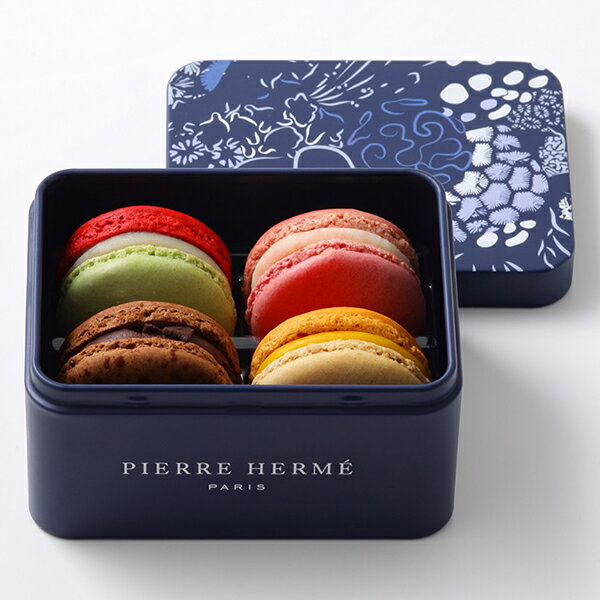 クリスマスコレクション2025 マカロン 4個詰合わせ「シニャチュール ノエル」 ピエール・エルメ・パリ ..