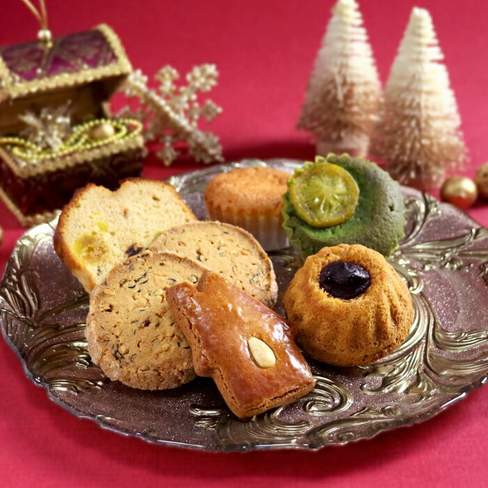 クリスマス 限定パッケージ ペールノエル GOKAN（五感）お歳暮 大阪 お土産 誕生日 父の日 母の日 敬老の日 プレゼント お取り寄せ 焼き菓子 8点 クリスマス プレゼントのサムネイル