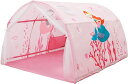 キッズテント おもちゃ ベッドテント トンネル型 蚊帳付き 睡眠テント 知育玩具 子供用テント 室内 屋外 プレイハウス 男の子 女の子 通気性抜群 秘密基地 ...