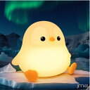 睡眠ライト 寝室 ランプ テーブルランプ ペンギン ナイトライト 子供安全素材 USB充電 自動シャットダウン 間接照明 電球色 出産祝い プレゼント 枕元 ライト 授乳ライト 常夜灯 ルームライト 寝室 誕生日プレゼント 韓国 ラッピング 対応 クリスマス プレゼント