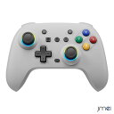 コントローラー Switch Nintendo Switch ワイヤレス Bluetooth接続 二重振動 6軸ジャイロセンサー 連射機能 スリープ解除 長時間使用 Switch/Switch Lite/Switch OLED/Windows/Android/IOS対応 スイッチコントローラー プロコン ホワイト