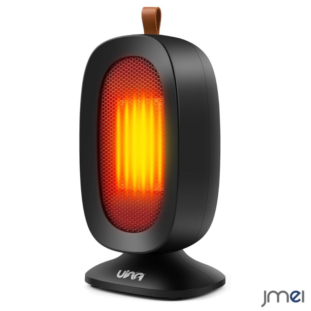 電気ファンヒーター 静音設計 2秒速暖 セラミック 過熱保護 コンパクト リモコン付き ヒートショック対策 3段階風量 タイマー機能 温風ヒーター 転倒時自動オフ コンパクト 軽量 脱衣所 寝室 オフィス リビング かわいい ペットOK