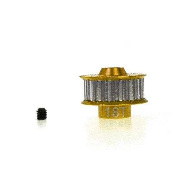 Inner Parts - イーグル 3rdドライブプーリー18T 4mm穴:TT02FRD用(GO) TT02FRD21-18-GO