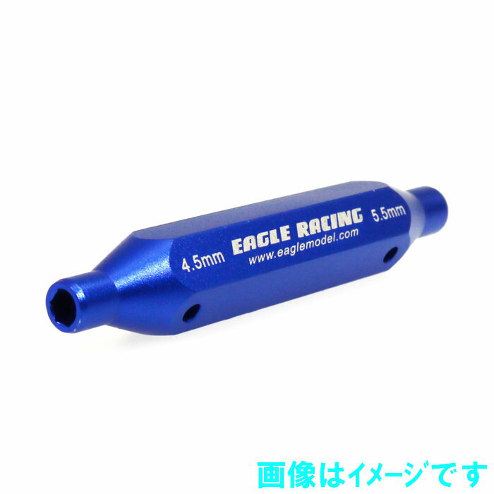 樂天商城 - イーグル 2504-BL SP デュアル・ソケットレンチ ミニカー用[内径3&2mmナット][BL]