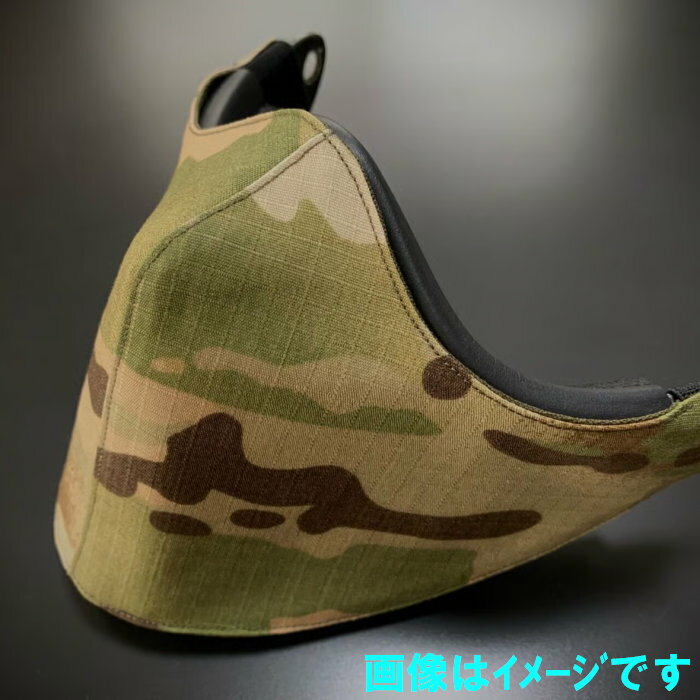 樂天商城 - TMcraft サバゲー用　サンセイマスク対応ファッションカバー【type05】マルチカムカモフラージュ／OD色