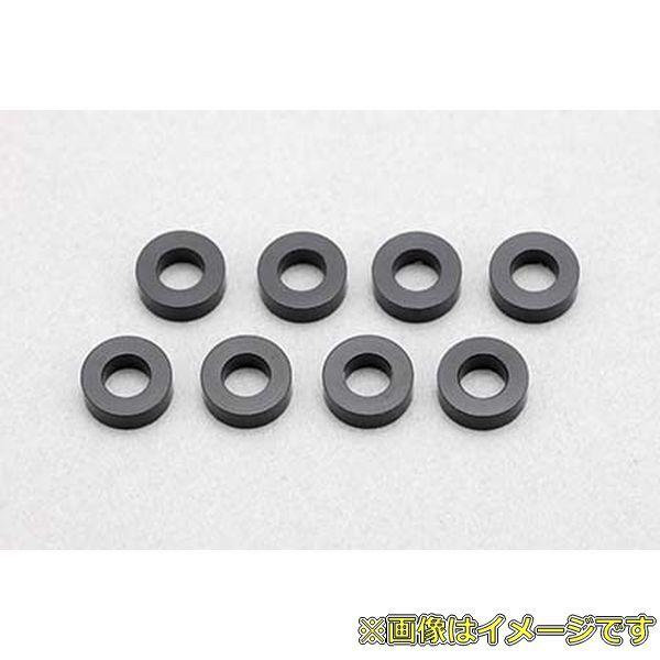ヨコモ ZC-A3620BA φ3×φ6×2.0mm アルミシム (8個入) ブラック