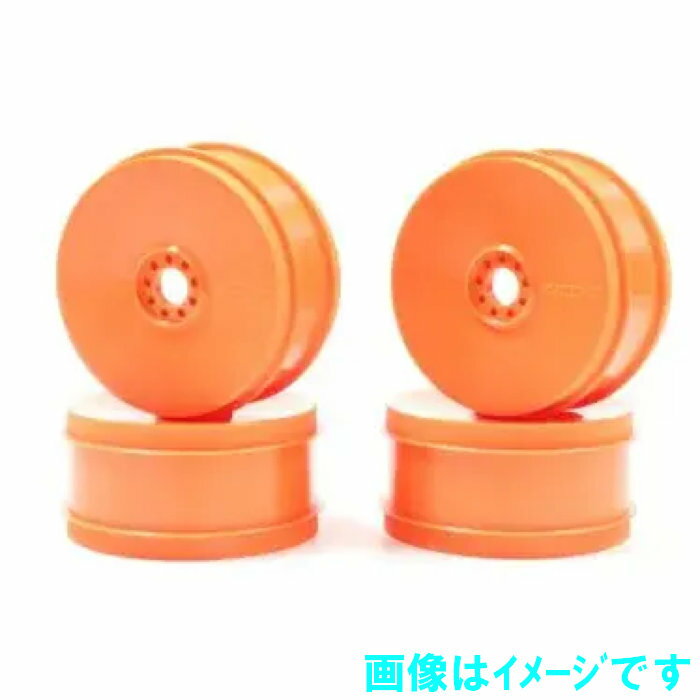 京商 ディッシュホイール (4pcs/蛍光オレンジ/MP9 TKI4) IFH006KO