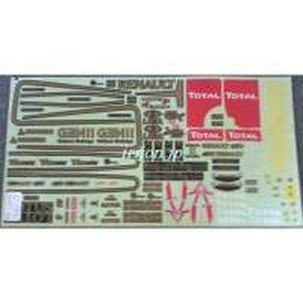 AMS 1/10 11ルノーR31 テスト仕様 F1 ラジコンシール 8391