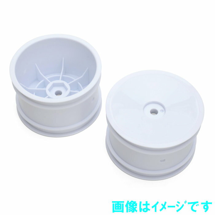 樂天商城 - GFORCE GSP015 リヤディッシュホイール2.2インチ(White) 2本入り