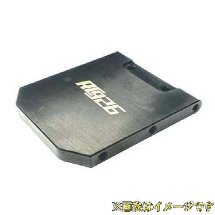 RC926 KN-RDX02 RDX用真鍮製HWトラクショントップデッキ(マットブラック)