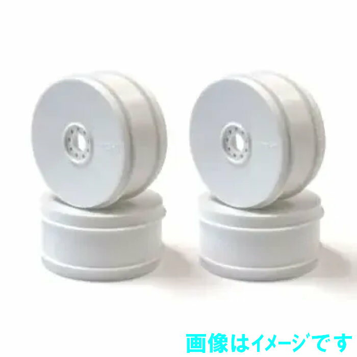 京商 ハードディッシュホイール (4入/ホワイト/MP9 TKI4) IFH006W-HB