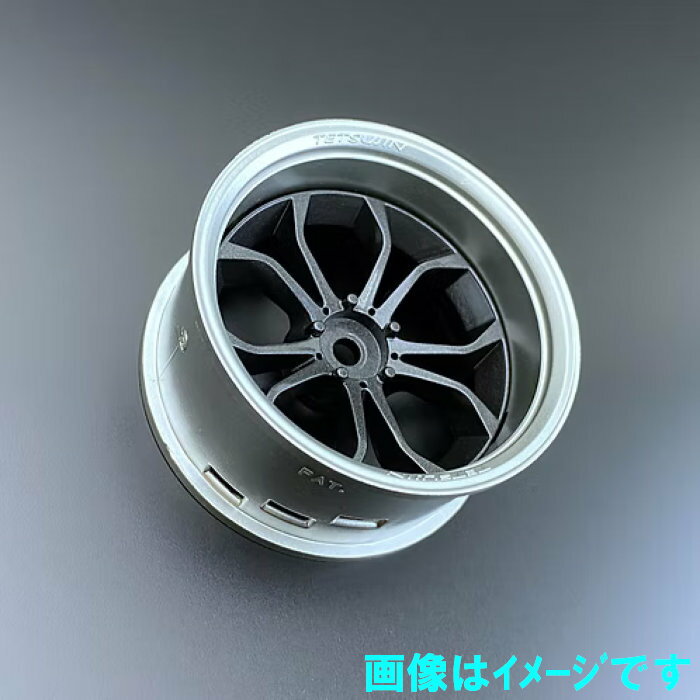 樂天商城 - TETSUJIN TT-7774 SUPER RIM SET RIM01アルミシルバー x Deep-SPIDER_ガンメタル（2個セット）