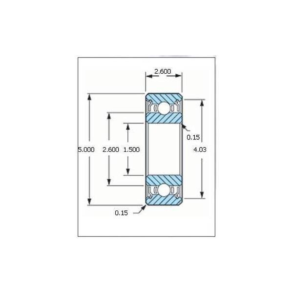 �ߥͥ٥� �ܡ��롦�٥���� DDR-515ZZ ���ƥ�쥹 1.5x5x2.6mm