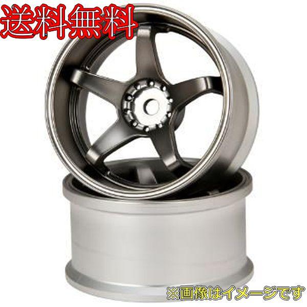 GFORCE GD044 N-Type Drift Wheel Normal Type/+6/Titan Silver