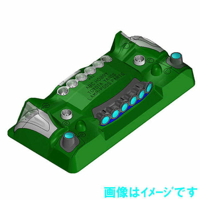 Parts - ABC HOBBY 62725 RCボディ ビルド シリーズ ナイトステージ005 トヨタ ガズーレーシングWRT／ヤリスWRC用