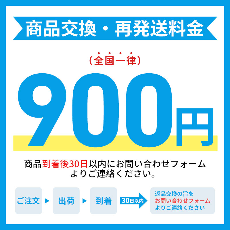 交換・再送料金900円