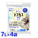 【公式】猫砂 トフカス トフカスタブ おから 送料無料 燃やせる(ケース販売) 7L×4袋 フラボノイド効果 しっかり消臭 消臭・抗菌材不使用 トイレに流せる ...