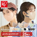 【公式】アイリスオーヤマ マスク 不織布 不織布マスク 立体マスク 5枚×5個セット 25枚入り バイカラー カラーマスク DAILY FIT MASK RK-F5 アイリスオーヤマ カラー バイカラーマスク 小さめ ふつう ふつうワイド ゆったり 花粉対策