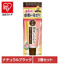 【3個セット】白髪染め 日用消耗品 ヘアケア 50の恵 頭皮いたわりカラートリートメント(ナチュラルブラック) ロート製薬 ロート 50の恵 カラートリートメント 白髪 髪染 ナチュラルブラック 頭皮 ダメージ 補修【iris_dl03】