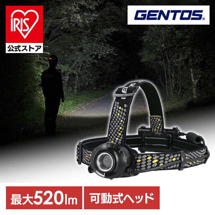 ヘッドライト GENTOS ジェントス HW-G433HD 充電式 LEDヘッドライト