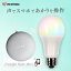 LEDŵ E26 ۸ 60 RGBWĴ AIԡ LDA10F-G/D-86AITG+Google Nest Mini LEDŵ ۸ LED ŵ LED饤 ECO  ʥ   ޡȥԡб GoogleNestMini ꥹ