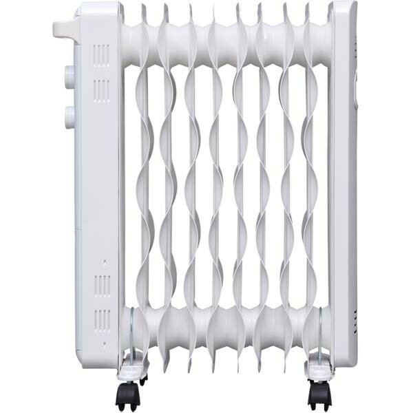 ヒーター オイルヒーター ミニ ウェーブ型オイルヒーター 小型 暖房器具 トイレ 洗面所 脱衣所 IWH-1210K-W アイリスオーヤマ 暖房機 あす楽[公式ショップ限定保証][iriscoupon]