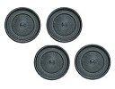【公式】スチールラック メタルラック 4個セット MR-4CU 棚 パーツ 用 ポール径25mm キャスター受け MR-4CU irisohyama アイリスオーヤマ