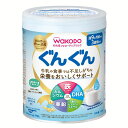 大缶では多いという方に便利な小缶です。離乳食が3回食になる満9か月頃からの成長期に、牛乳や食事では不足しがちな栄養をおいしくサポートするミルクです。牛乳では摂りにくいDHAを配合し、鉄・カルシウム・ビタミンC・ビタミンDは400ml摂取した場合、食事摂取基準1〜2歳の推奨量・目安量に対して1日分を100％サポートできます。発育に大切な亜鉛を新たに配合しました。※原材料・栄養成分は変更になることがあります。ご購入、お召し上がりの際はお手元の商品の表示をご確認ください。●内容量300g●対象年齢満9か月頃から3歳頃まで●原材料乳糖（ニュージーランド製造）、脱脂粉乳、調整食用油脂（パーム油、パーム核分別油、大豆白絞油）、でんぷん糖化物、ホエイたんぱく濃縮物、ガラクトオリゴ糖液糖、精製魚油、亜鉛酵母/炭酸Ca、塩化K、塩化Mg、リン酸Na、レシチン、炭酸K、リン酸K、V.C、ピロリン酸鉄、V.E、パントテン酸Ca、5 -CMP、ナイアシン、V.B1、V.B6、V.A、V.B2、イノシン酸Na、ウリジル酸Na、グアニル酸Na、5 AMP、葉酸、カロテン、ビオチン、V.D、V.K、V.B12●栄養成分表示（100g当たり）エネルギー：482kcal、たんぱく質：12.5g、脂質：21.4g、炭水化物：60.0g、食塩相当量：0.56g、ビタミンA：360μg、ビタミンB1：0.7mg、ビタミンB2：1.0mg、ビタミンB6：0.6mg、ビタミンB12：1.6μg、ビタミンC：72mg、ビタミンD：9.0μg、ビタミンE：5.4mg、ビタミンK：20μg、ナイアシン：5.3mg、パントテン酸：4.0mg、ビオチン：20μg、葉酸：110μg、亜鉛：1.6mg、カリウム：750mg、カルシウム：760mg、鉄：9.5mg、マグネシウム：65mg、リン：400mg、リノール酸：3.4g、α−リノレン酸：0.32g、ドコサヘキサエン酸（DHA）：80mg、リン脂質：230mg、β−カロテン：30μg、ヌクレオチド：6mg、ガラクトオリゴ糖：1g、塩素：510mg、灰分：4.0g、水分：2.1g●原産国日本○広告文責：株式会社アイリスプラザ(0120-108-824)○メーカー（製造）：アサヒグループ食品○区分：食品※当商品はお取り寄せ品の為、在庫の確認及び商品のお届けまでお時間を頂く場合がございます。また、商品がメーカーにて完売となっていた場合、キャンセル又は注文内容の変更をお願いいたしております。予めご了承くださいますようお願いいたします。■こちらの商品はアイリスプラザがセレクトしたオススメ商品です。（検索用：和光堂・赤ちゃん・ベビー・粉ミルク・フォローアップ・9か月・鉄・カルシウム・DHA・DHA・4987244195913） あす楽に関しまして あす楽対象商品、対象地域に該当する場合あす楽マークがご注文かご近くに表示されます。 詳細は注文かご近くにございます【配送方法と送料・あす楽利用条件を見る】よりご確認いただけます。 あす楽可能なお支払方法は【クレジットカード、代金引換、全額ポイント支払い】のみとなります。 下記の場合はあす楽対象外となります。 14時以降のご注文の場合(土曜日は12時まで) 時間指定がある場合 決済処理にお時間を頂戴する場合 ご注文時備考欄にご記入がある場合 郵便番号や住所に誤りがある場合 15点以上ご購入いただいた場合 あす楽対象外の商品とご一緒にご注文いただいた場合　