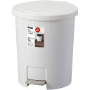 ゴミ箱 インテリア ダストボックス エバン ペダルペール12L ホワイト A6007ペダルペール ゴミ箱 屋内ペール 手が触れない ダストボックス シンプル スタイリッシュ 足で開ける 清潔 キッチン