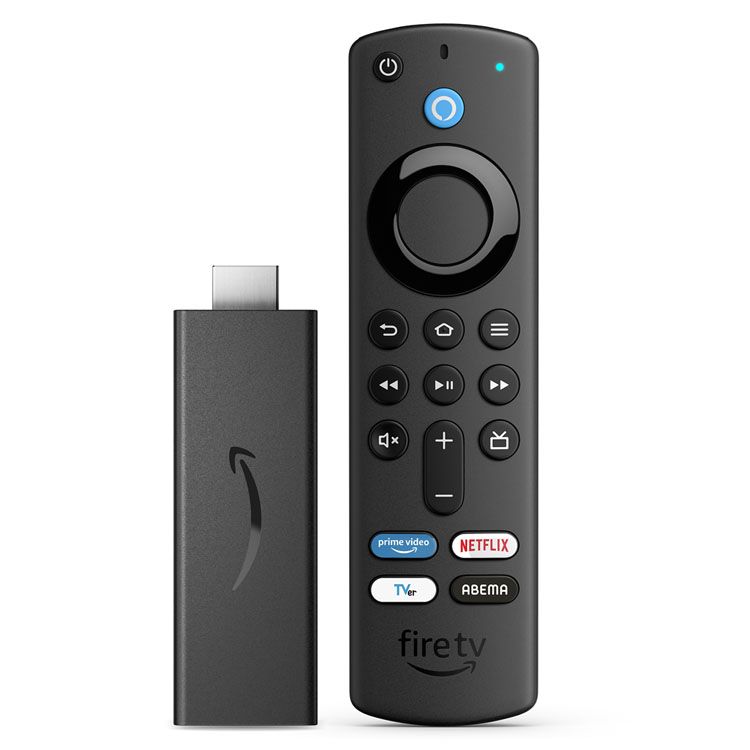 ファイヤースティック Amazon TVコンテンツ Fire TV Stick-Alexa対応音声認識リモコン(第3世代)付属 ストリーミングメディアプレーヤー Tverボタン付き ブラック B0BQVPL3Q5リモコン+スティック Alexa対応 amazonスティック 【D】のサムネイル