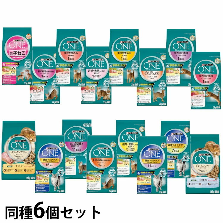 【同種6個セット】 ピュリナワン 猫
