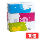 日用消耗品 家庭紙 ティッシュペーパー【10個セット】ふっくらやわらか贅沢3枚重ね130組×3P 631210河野 贅沢 3枚重ね ティッシュ ボックス ふき取り 吸水 ふんわり やわらかい ハイクオリティ