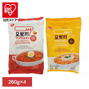 トッポギ レトルト 韓国 【4個】ヨッポギ ラッポッキ 袋 260g 韓国 トッポギ ラーメン 餅 甘辛味 B級グルメ 手軽 輸入食品 甘辛味 チーズ味 2種×各2