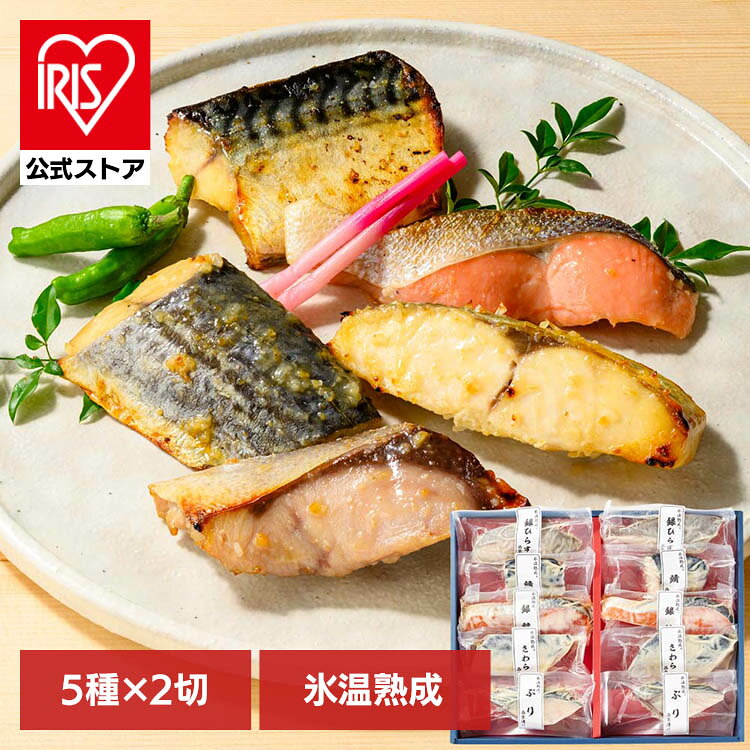 【山陰大松】氷温熟成 西京漬けギフトセット10切 SSK-10S氷温熟成 魚 おかず 便利 簡単 ギフト 冷凍 手軽 美味しい 惣菜 【TD】 【代引不可】