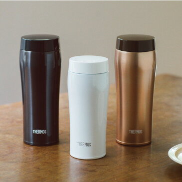 真空断熱ケータイタンブラー 0.36L JOE-360BZマグボトル 真空断熱 携帯タンブラー 水筒 携帯マグ THERMOS 通勤 通学 スポーツ サーモス ブロンズ クールグレー パールホワイト【D】