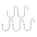 棚用Sフック(中)5本入 TKS-MS字フック フック 金具 キッチン収納 台所収納 収納 便利グッズ キッチン 台所 田窪工業所