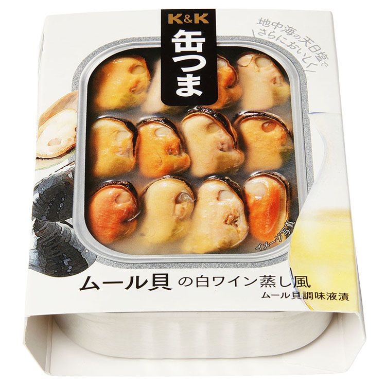 缶つま ムール貝の白ワイン蒸し風 