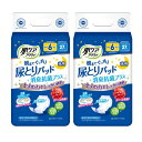 【2個セット】肌ケア アクティ 大人用紙おむつ 尿とりパッド 消臭抗菌プラス 6回分吸収 27枚 肌ケアアクティ 大人用紙おむつ 尿とりパッド おしっこ約6回分...