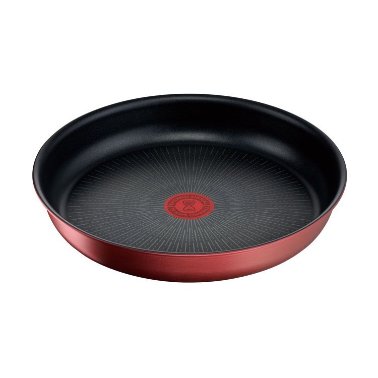 T-fal インジニオ・ネオ IHルージュ アンリミテッド フライパン26cm IH・ガス火対応 レッド L38305 送料無料 ingenio フライパン ティファール 取っ手が取れる コンパクト収納 IH対応 26cm ガス火 お知らせマーク こびりつきにくい