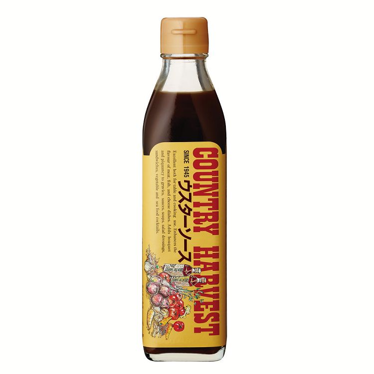 【6月1日限定最大100%ポイントバック！】カントリーハ－ヴェストウスターソース300ml 特別原料 美味しい こだわり ソース 調味料 【D】