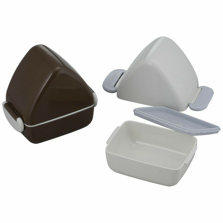 おかずも入る おにぎりBOX 2個組 44297おにぎり おにぎりボックス ラップ お弁当 保存 レジャー 遠足 ..