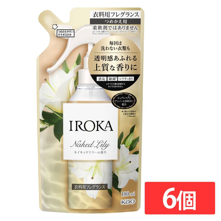  IROKA Ĥᤫ 6ĥå ߥ ͥåɥ꡼ι Ĥᤫ 180ml ѥե쥰 դ ý 