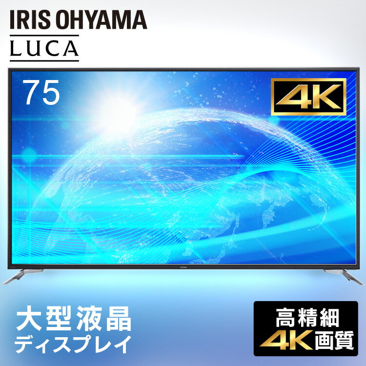 テレビ 65型 大型液晶ディスプレイ ILD-B65UHDS-B ブラック 送料無料 大型液晶ディスプレイ 大型ディスプレイ モニター 液晶モニター モニタ 大型 大画面 65インチ 4K[安心延長保証対象]【iris…