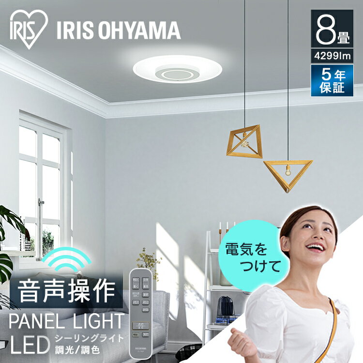 導光板シーリングライト 8畳 CEK-A08DLPV ホワイト 送料無料 シーリングライト LED 