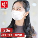 No Image マスク 不織布 ナノエアーマスク 30枚入 PK-TN30 小さめサイズ ふつうサイズ ナノエアー 30枚 3層構造 個別包装 個包装 風邪 花粉 ほこり 細菌飛沫 ハウスダスト ワイヤー 幅広耳ひも アイリスオーヤマ